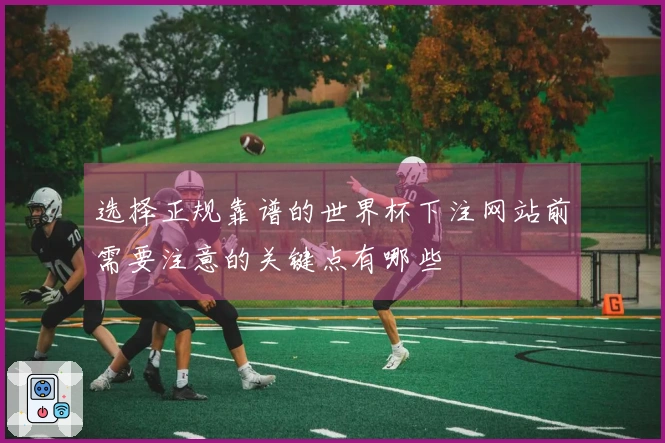 选择正规靠谱的世界杯下注网站前需要注意的关键点有哪些