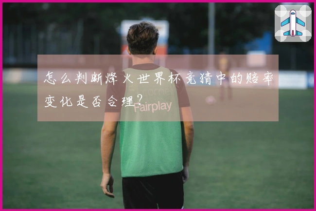 怎么判断烽火世界杯竞猜中的赔率变化是否合理？
