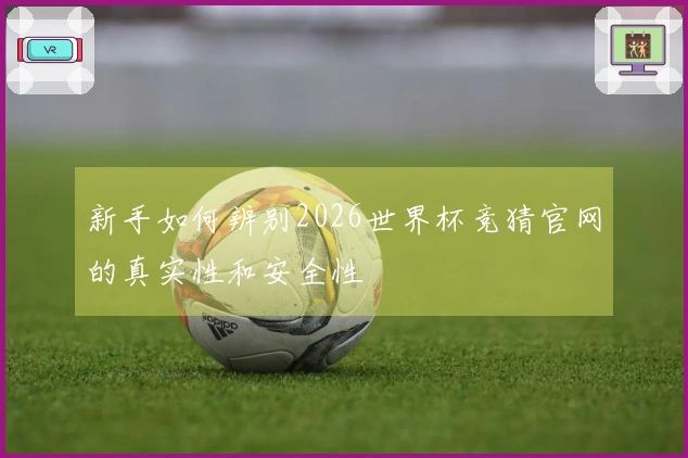 新手如何辨别2026世界杯竞猜官网的真实性和安全性