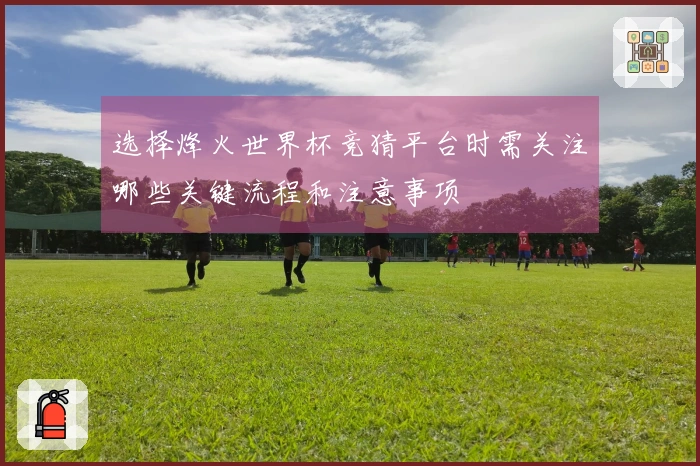 选择烽火世界杯竞猜平台时需关注哪些关键流程和注意事项